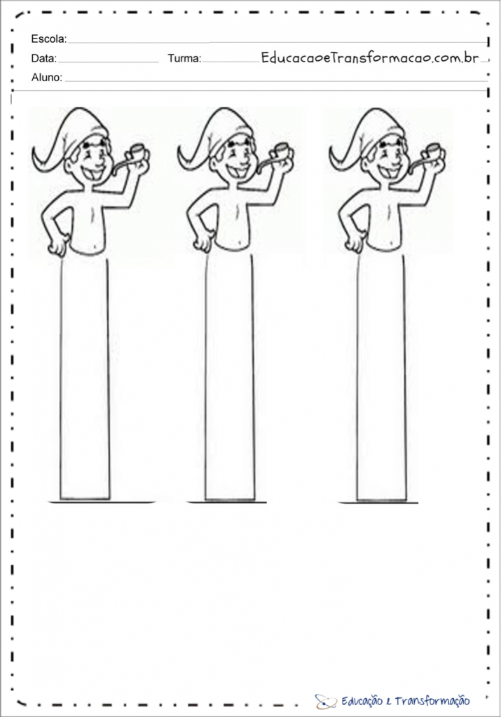 Atividades e Lembrancinhas sobre o Folclore : Ideia 07
